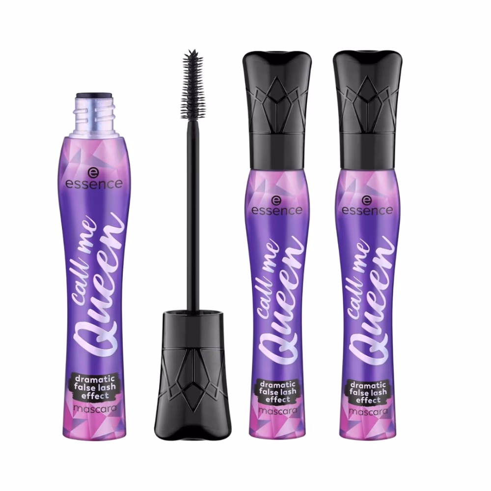 Essence Call Me Queen Dramatic False Lash Mascara – Volumizing & Lengthening Black Mascara 1