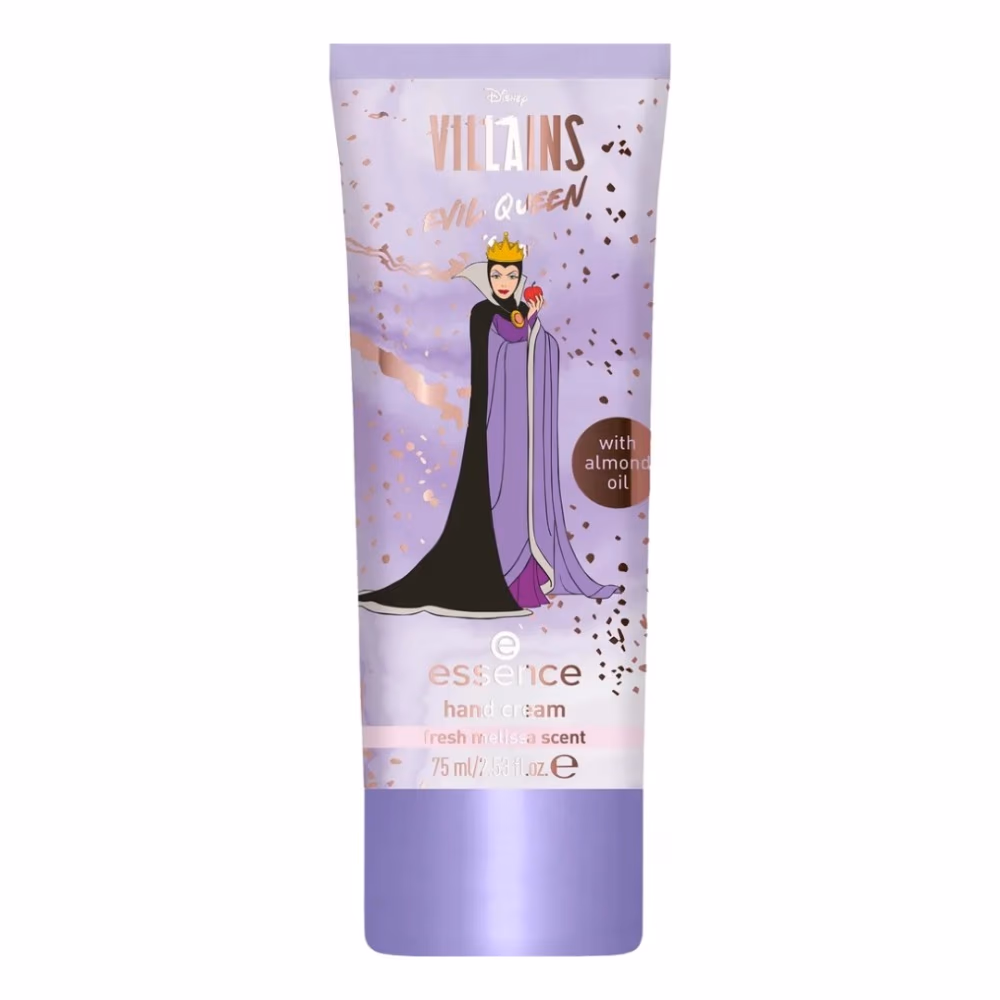 Essence Disney Villains Evil Queen Hand Cream – Moisturizing Hand Care with Fresh Melissa Scent