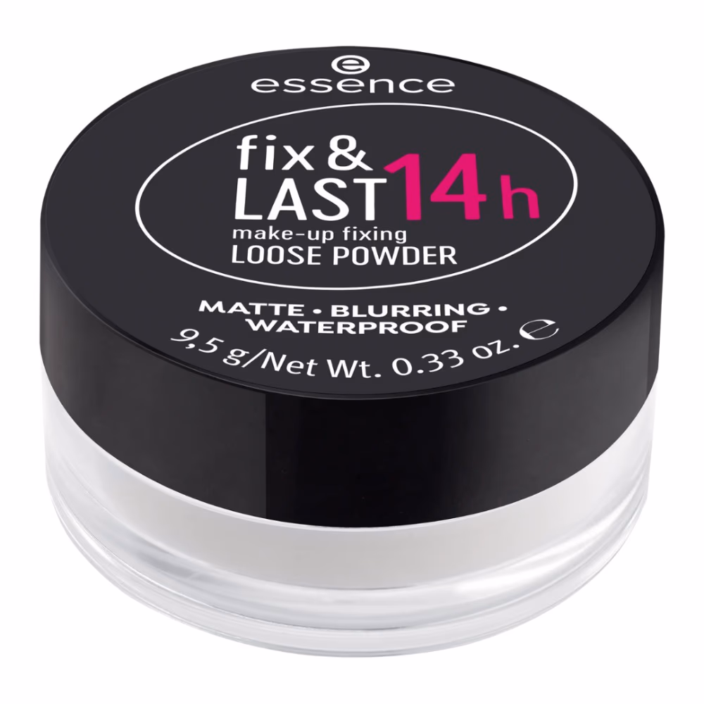 Essence Fix & Last 14h Make-Up Fixing Loose Powder – Long-Lasting Mattifying Setting Powder 1
