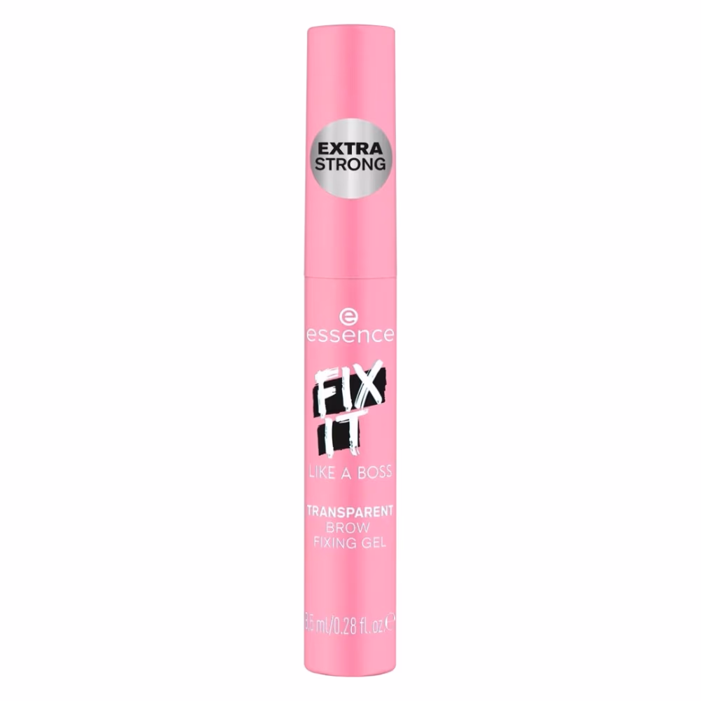 Essence Fix It Like A Boss Transparent Brow Fixing Gel – Strong Hold Clear Brow Gel