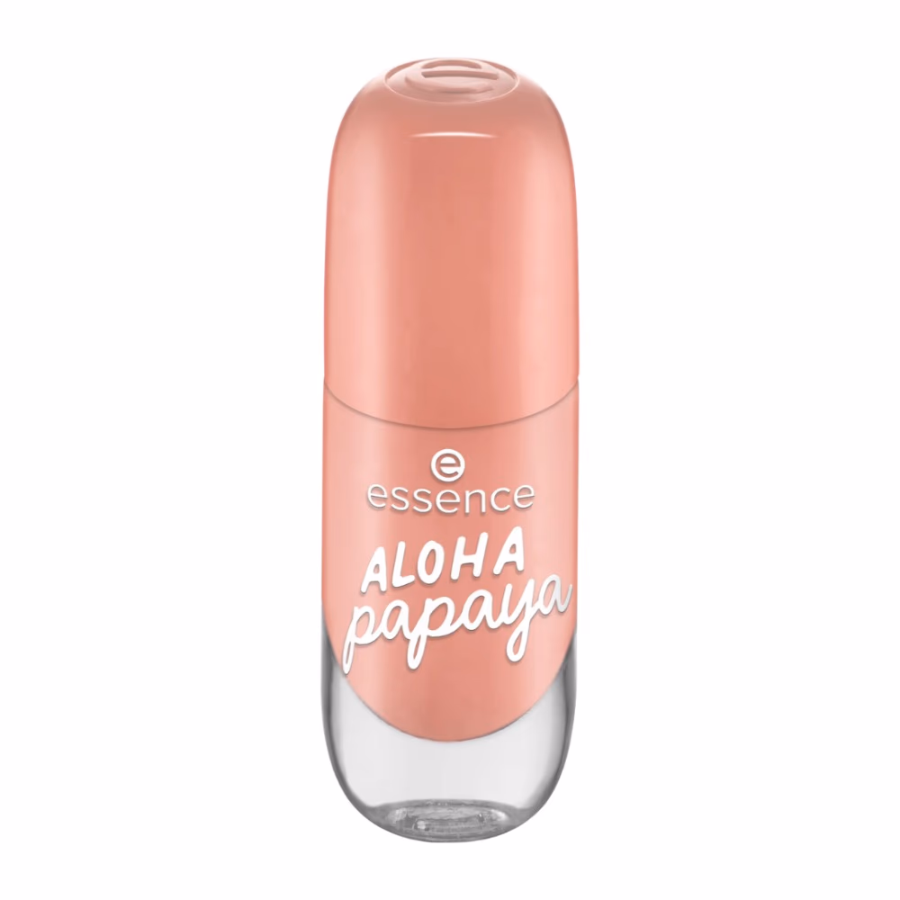 Essence Gel Nail Colour 38 Aloha Papaya – Long-Lasting High Shine Orange Nail Polish 1