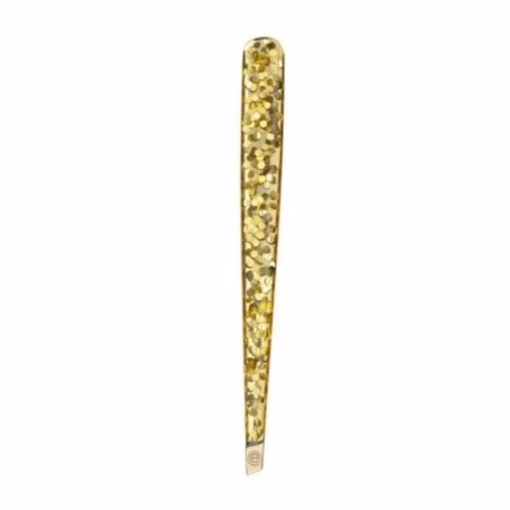 Essence Golden Days Ahead Tweezer – Precision Slant Tweezer for Easy Hair Removal
