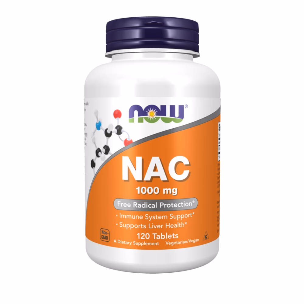 Now NAC 1000mg 120 Tablets