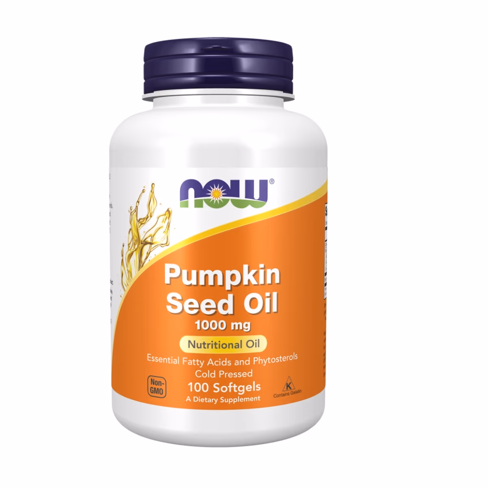 Now Pumpkin Seed Oil 100 Caps