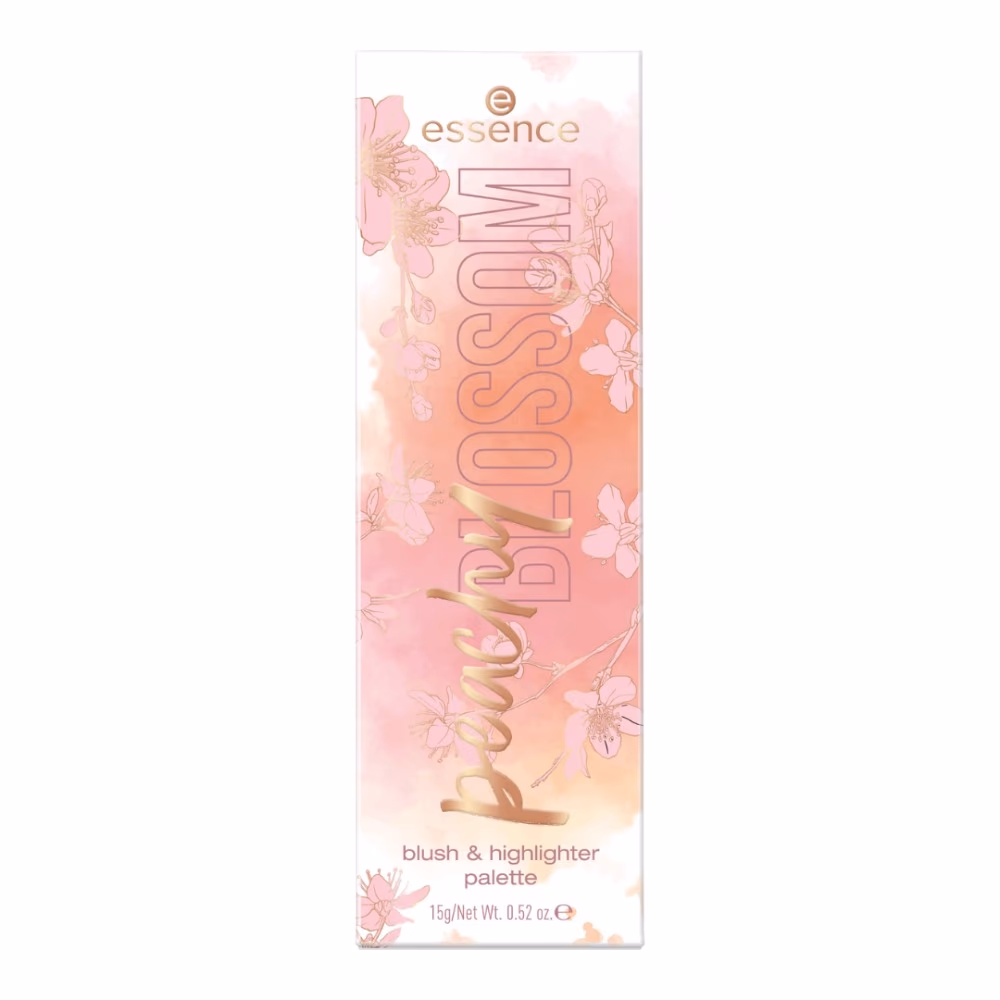 Essence Peachy Blossom Blush & Highlight Palette 1