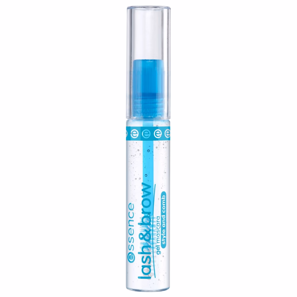 Essence Lash & Brow Gel Mascara – Clear Styling Gel for Natural Lash & Brow Definition