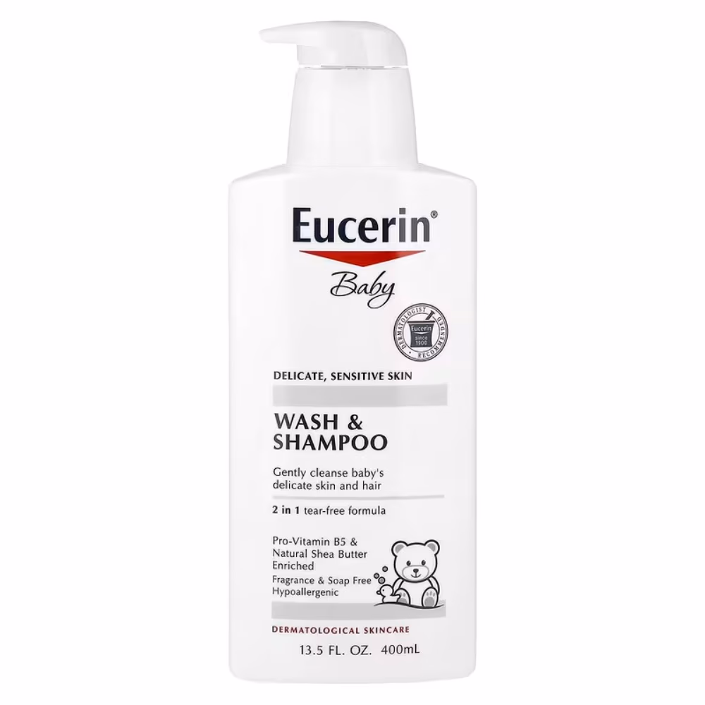 Eucerin Baby Wash & Shampoo 400ml 1
