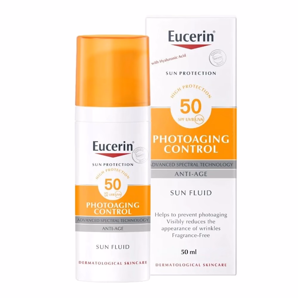 Eucerin Sun Fluid Photoaging Control SPF50 50ml – Anti-Aging Facial Sunscreen 1