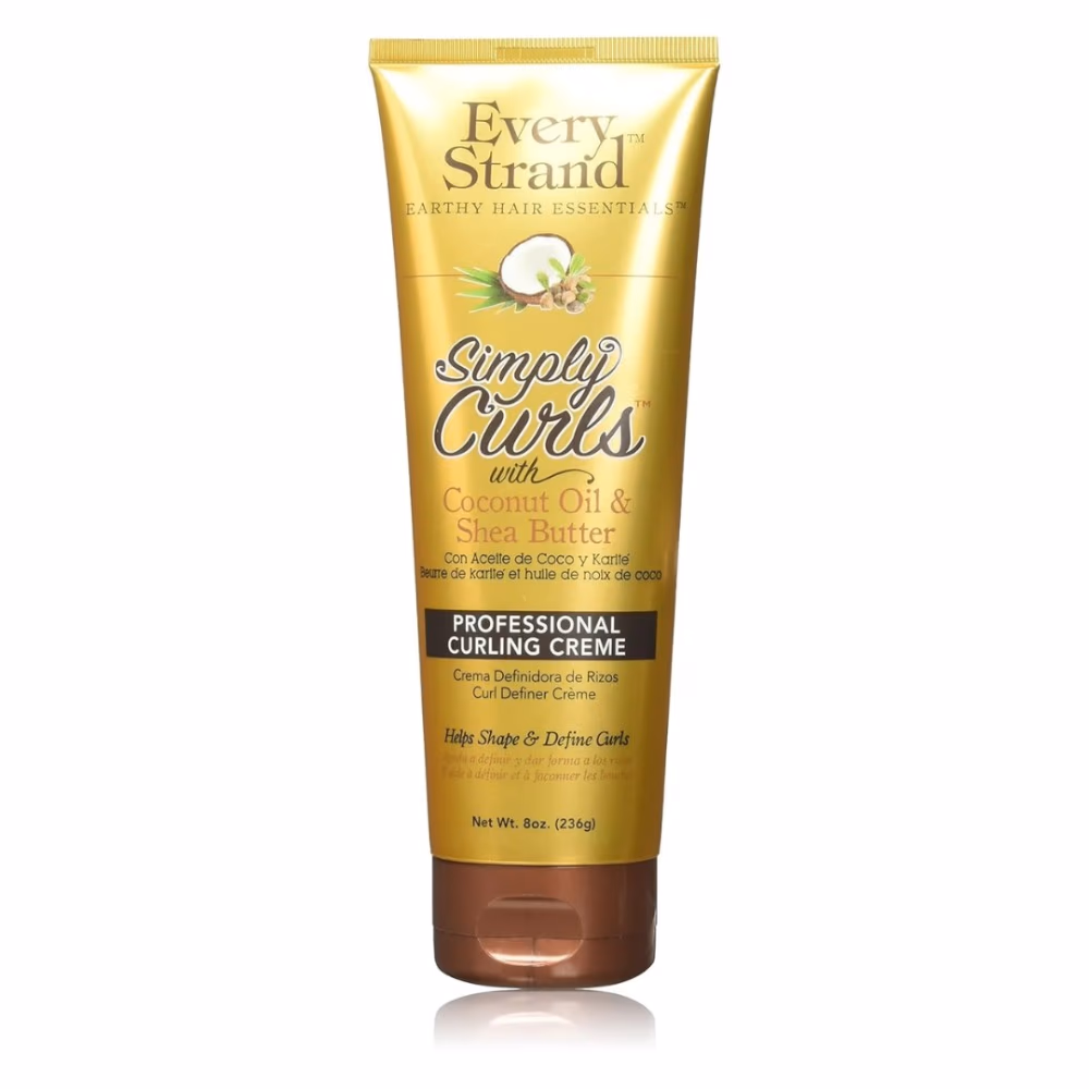 Every Strand Curling Creme Simply Curls Coconut Oil and Shea Butter 236g 1