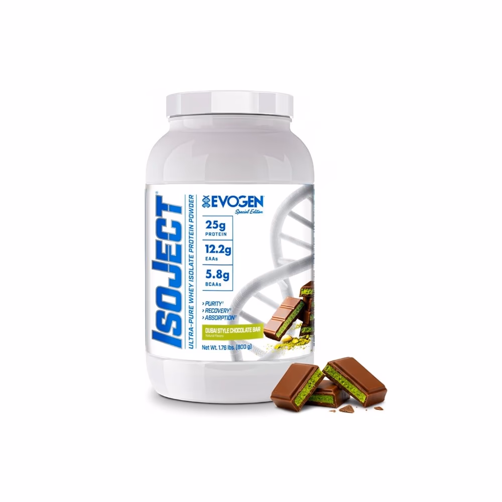 Evogen IsoJect Dubai Style Chocolate Bar Protein 800g
