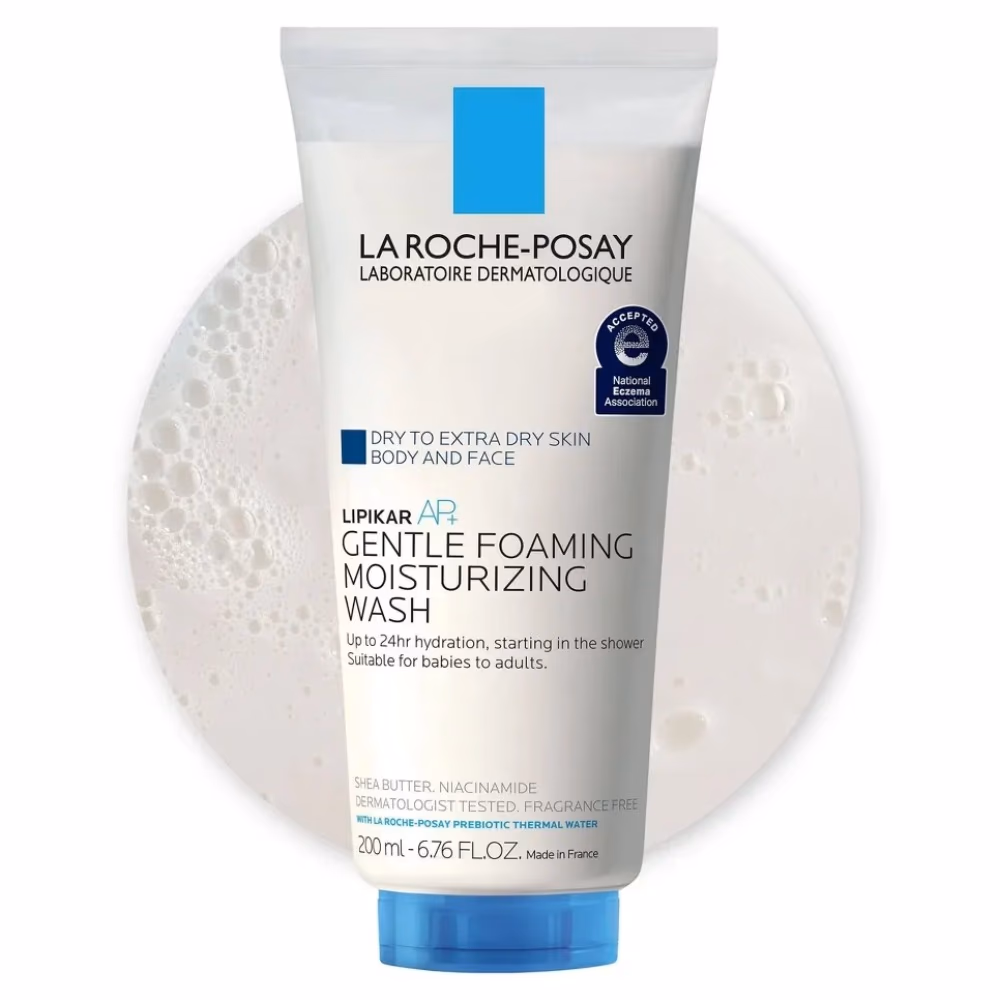 La Roche-Posay Lipikar AP+ Gentle Foaming Moisturizing Wash 200ml