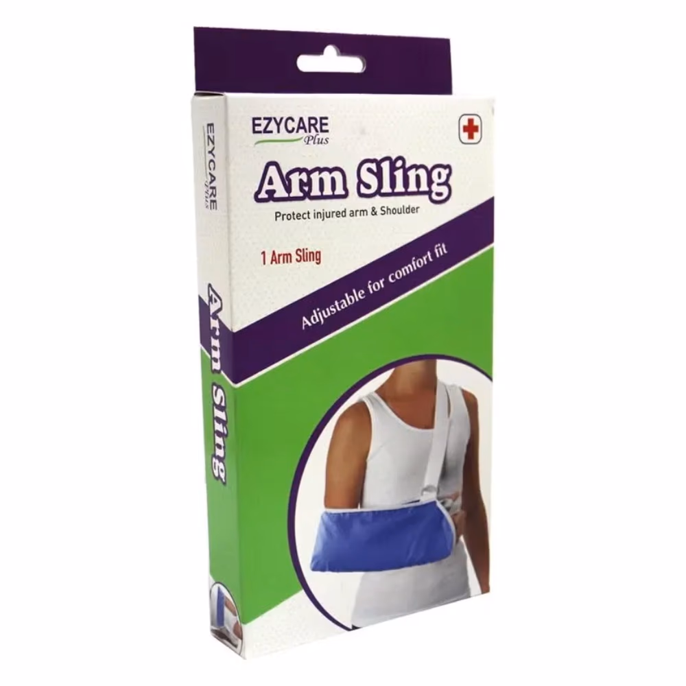 Ezycare Plus Adjustable Arm Sling – Support for Injured Arm & Shoulder 1