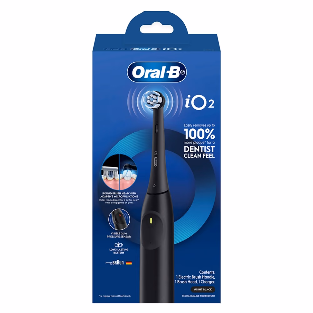 Braun Oral-B iO2 Electric Toothbrush Night Black