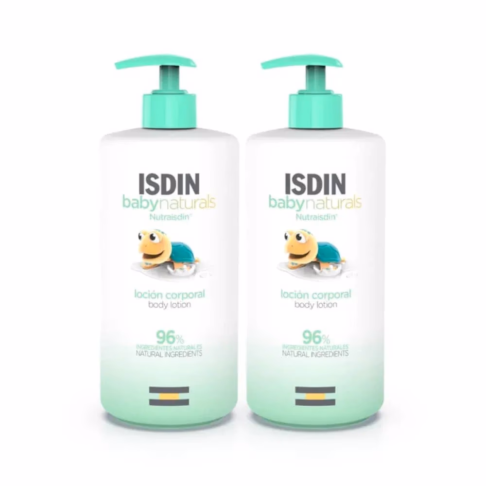 ISDIN Baby Naturals Lotion 1+1 Offer – 400ml x2 1
