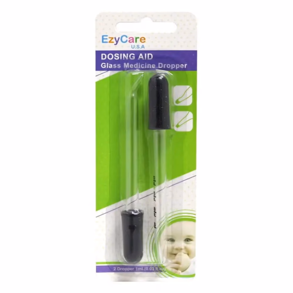 Ezycare Glass Ear and Eye Medicine Dropper 1