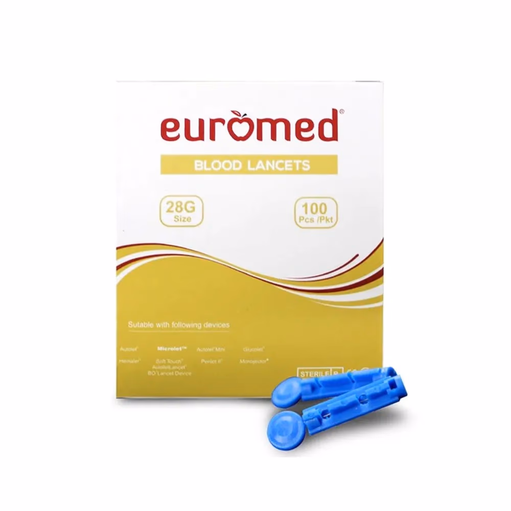 Euromed Blood Lancets 100s