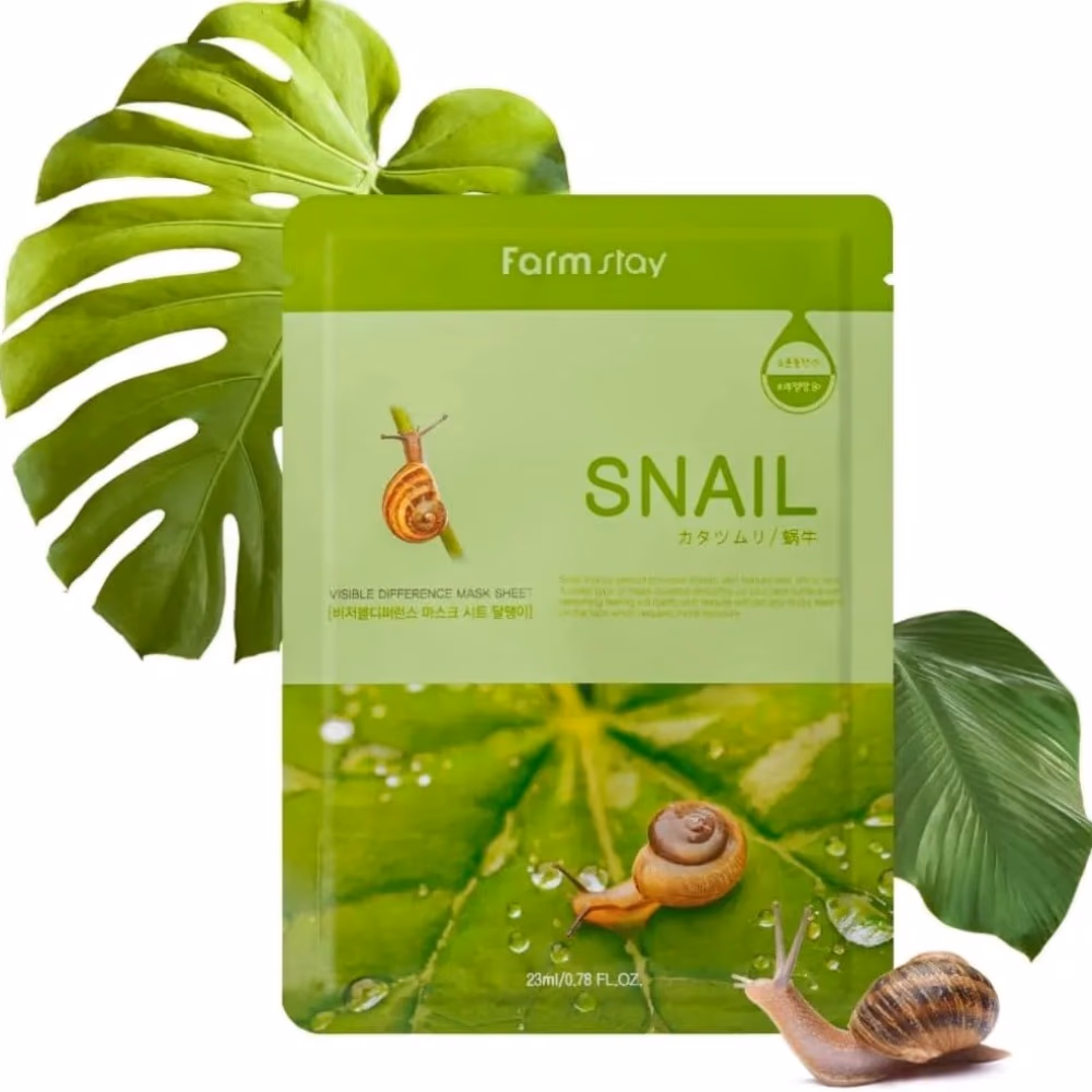 Farm Stay Snail Visible Difference Mask Sheet – 23ml