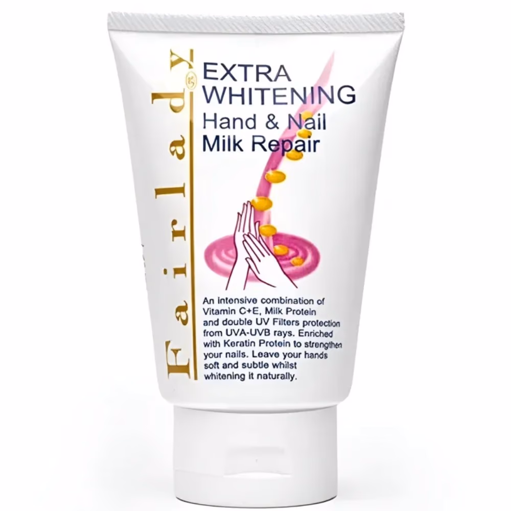 Fairlady Extra Whitening Hand & Nail Milk Repair – 100ml 1