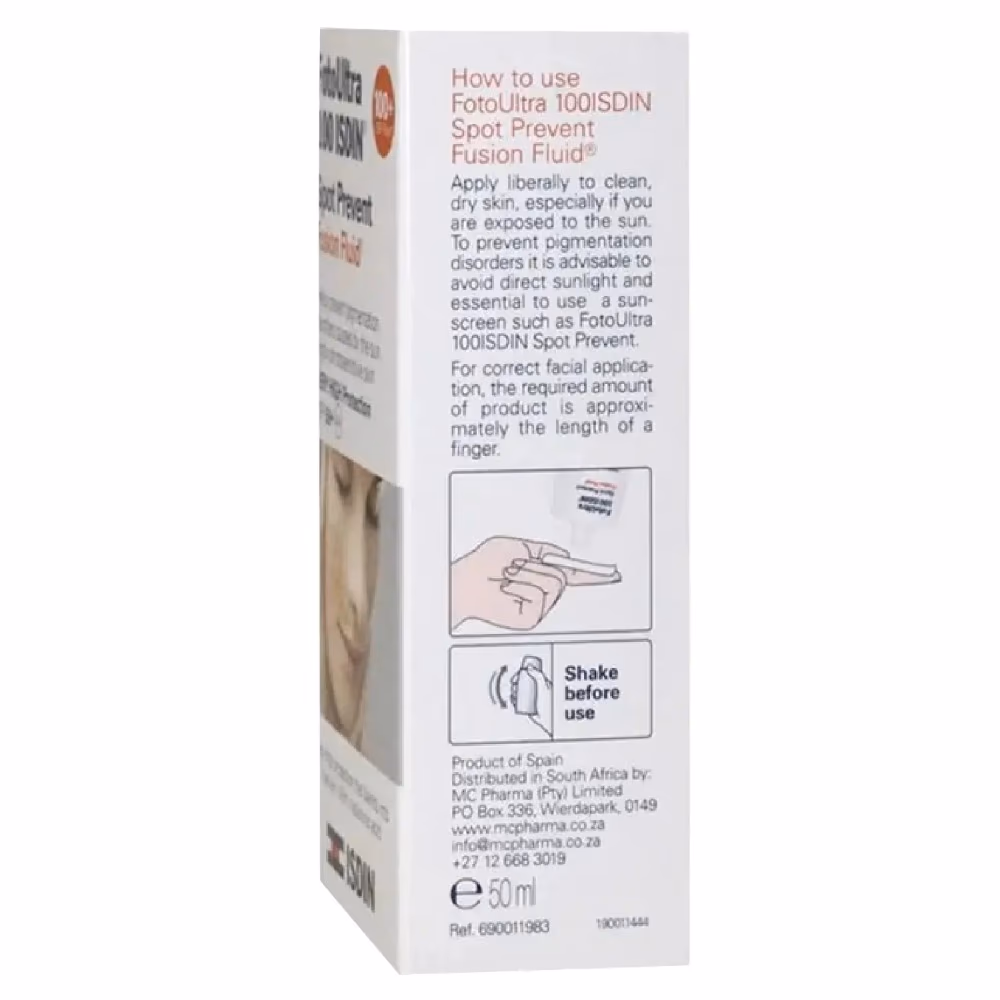  ISDIN FOTO ULT100 PREVENT FUSION FLD SPF50 50ML 2