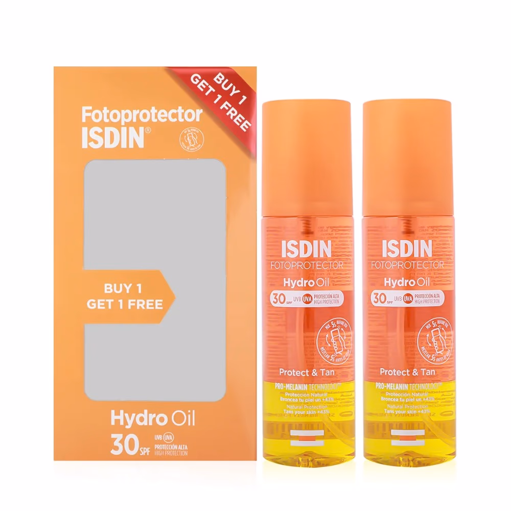 ISDIN FOTOPROTECT HYDRO OIL SPF 30 200ML 1+1