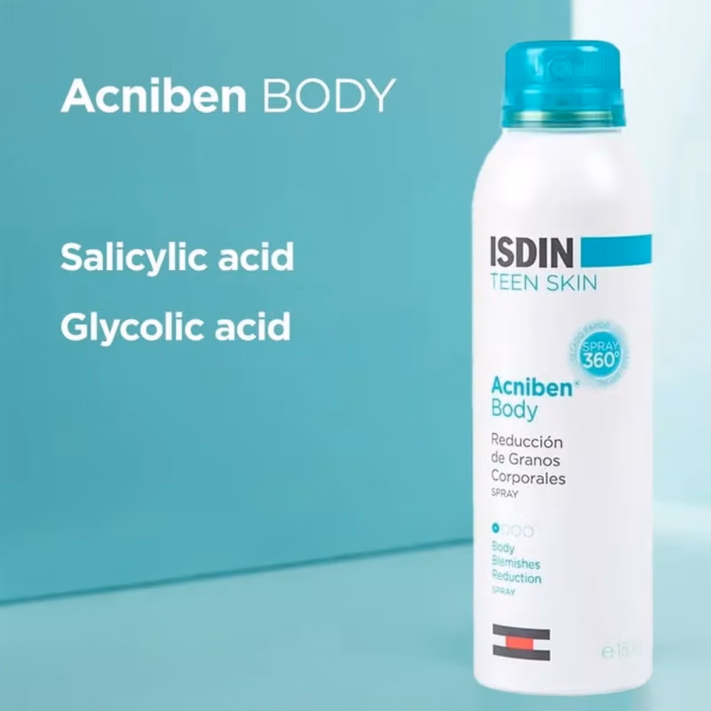 ISDIN Teen Skin Acniben Body Spray 150ml  1