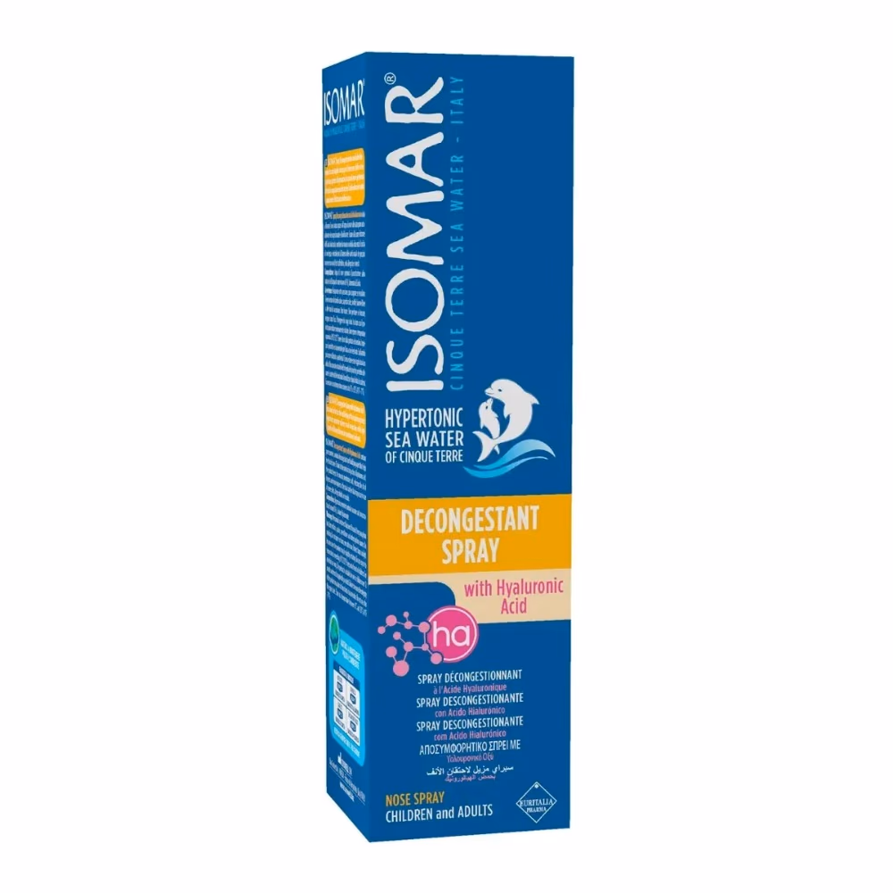 Isomar Decongestant Spray with Hyaluron 100ml