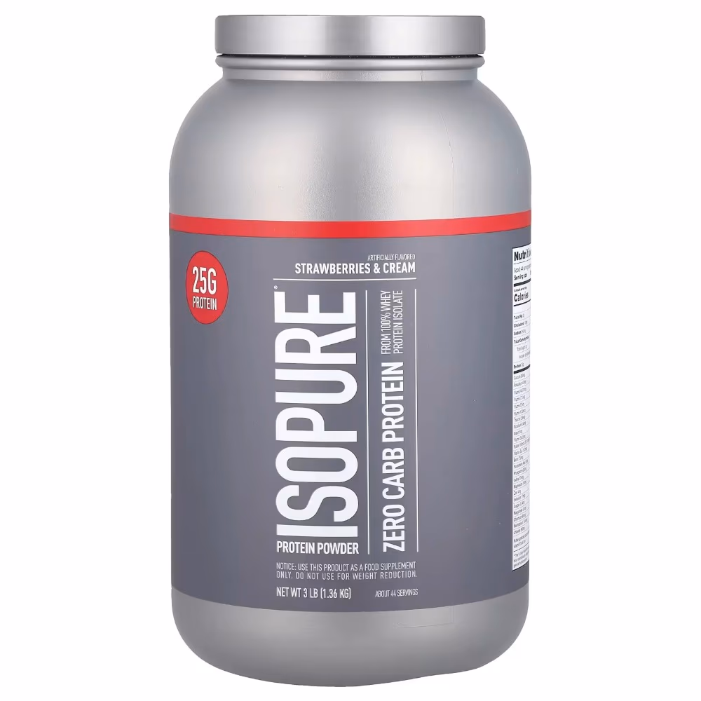ISOPURE ZERO CARB STRAWBERRY 3LB