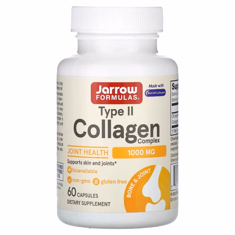 Jarrow Type II Collagen Complex 1000mg 60 Caps