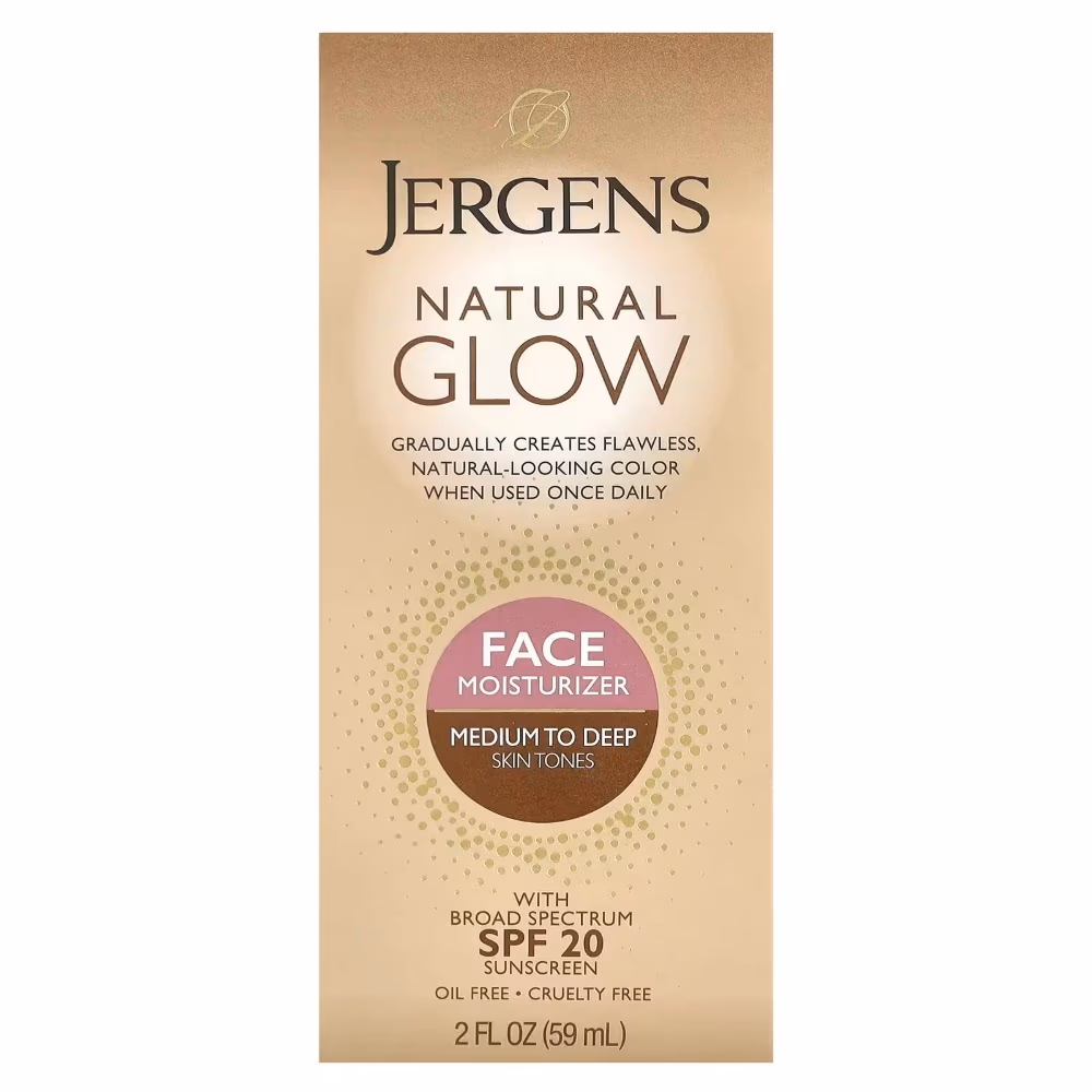 JERGENS Natural Glow Face Moisturizer Fair to Medium 59ML