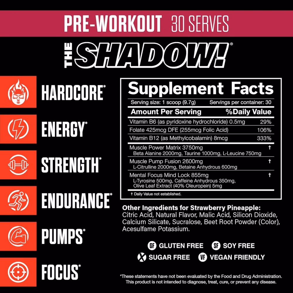 JNX Sports The Shadow Strawberry Pineapple 30S 2