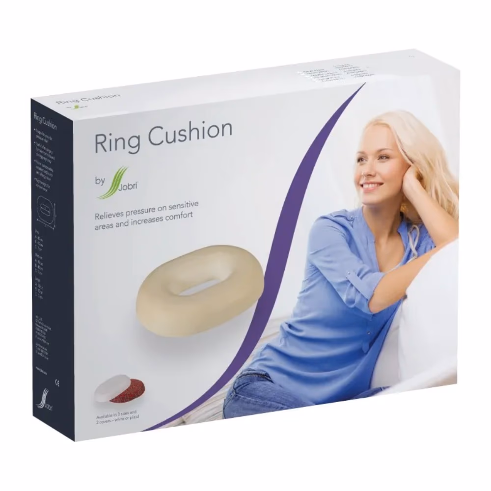 JOBRI Ring Cushion 18"1018WH Medium White 1