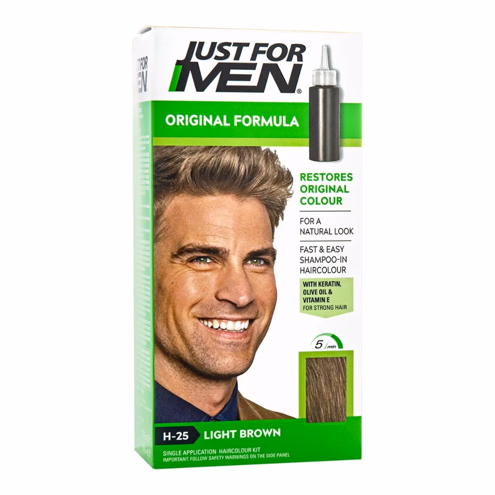 JUSTFORMEN H25 Hair Light Brown