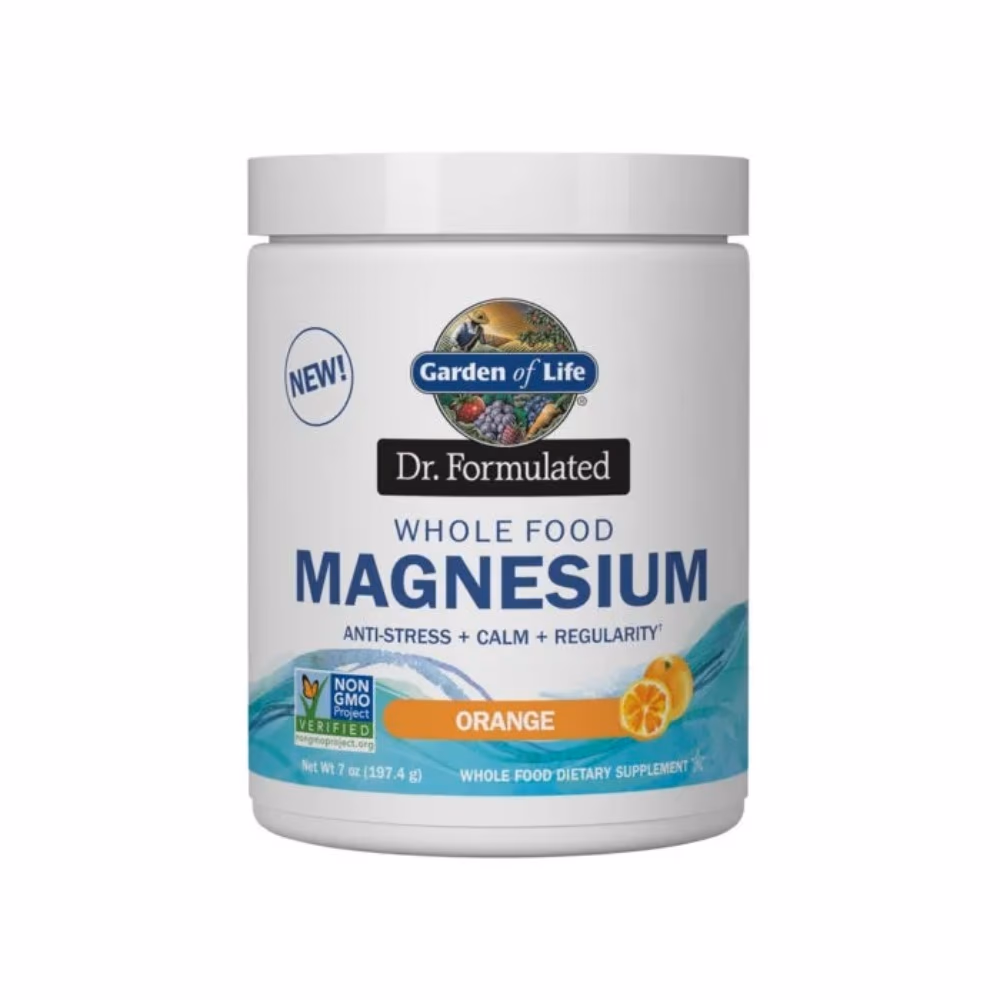 Garden of Life Dr. Formulated Whole Food Magnesium Powder Orange 197g