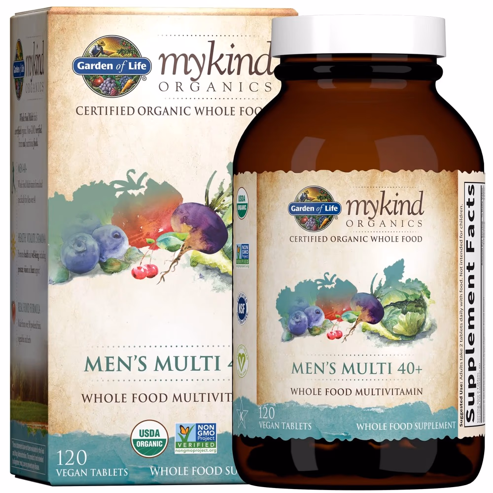 Garden of Life MyKind Men’s Multivitamin Tablets 120s 1