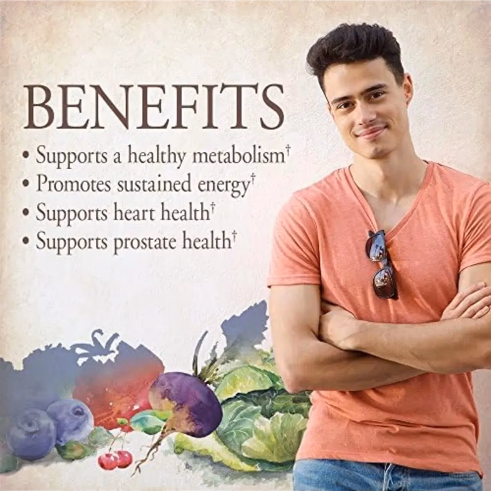 Garden of Life MyKind Men’s Once Daily 60 Veg Tabs 4