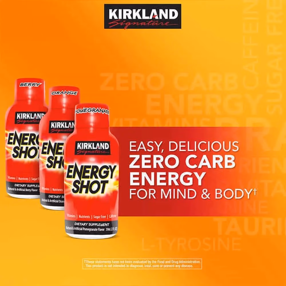 Kirkland Energy Shot Berry 59ml