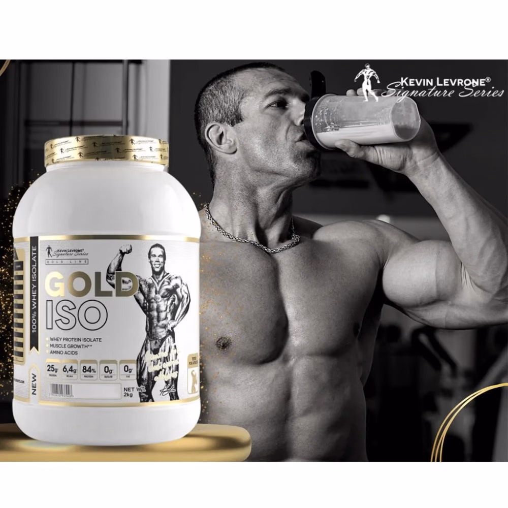 Kevin Levrone Gold ISO Whey Strawberry 2kg 3