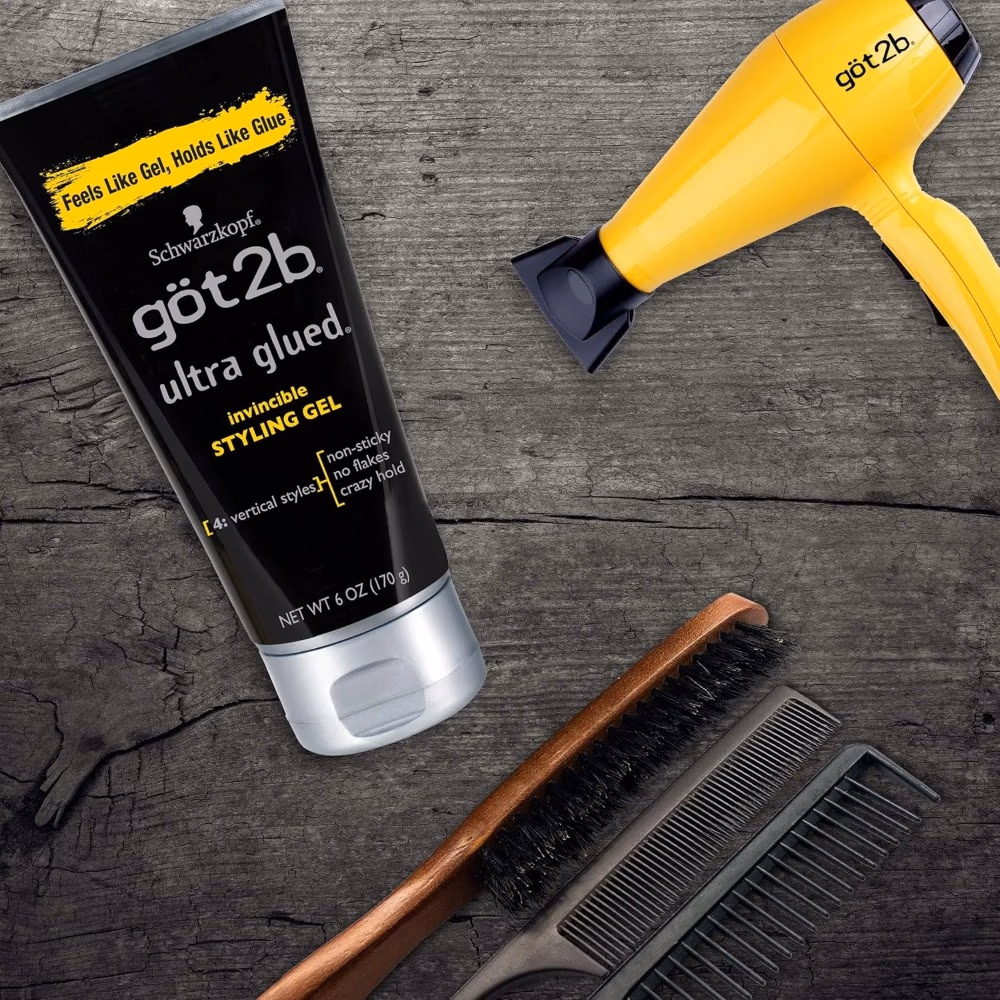 Got2b Ultra Glued Invincible Styling Gel 170gm 4