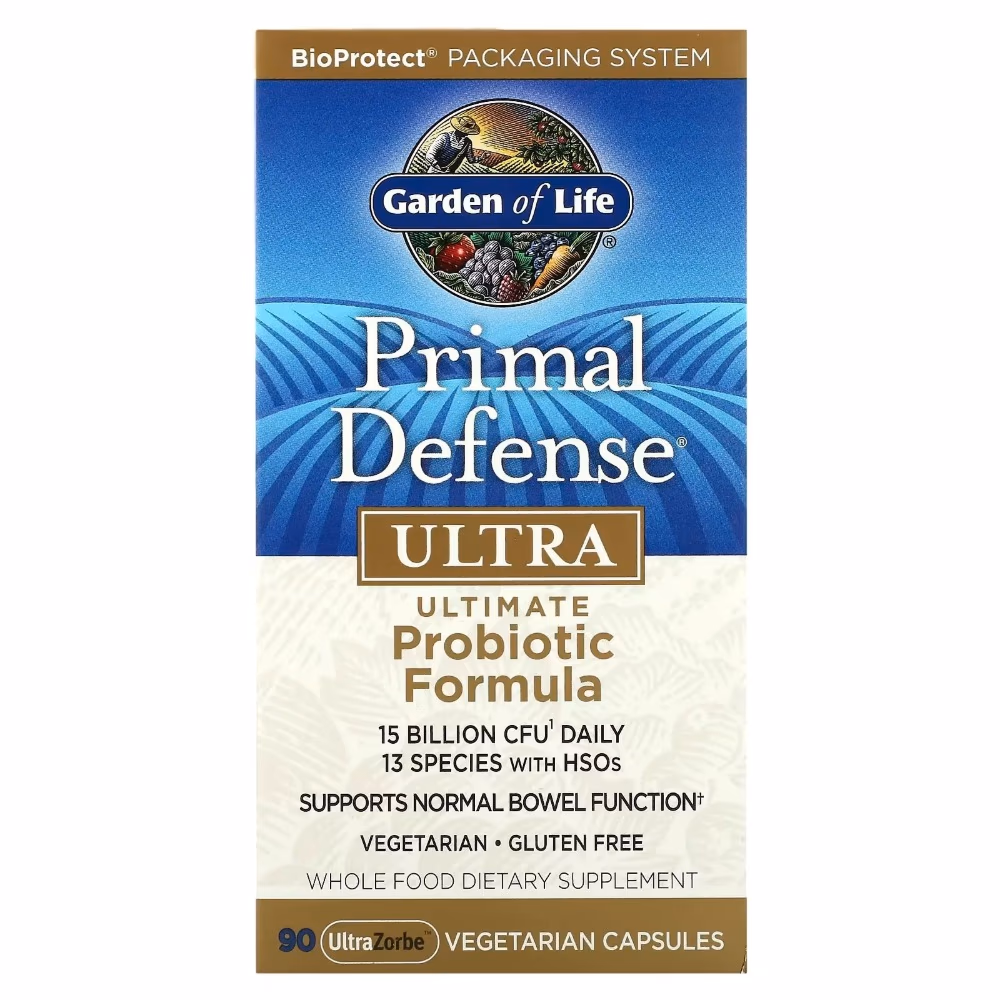Garden of Life Primal Defense Ultra 90 Vegetarian Capsules