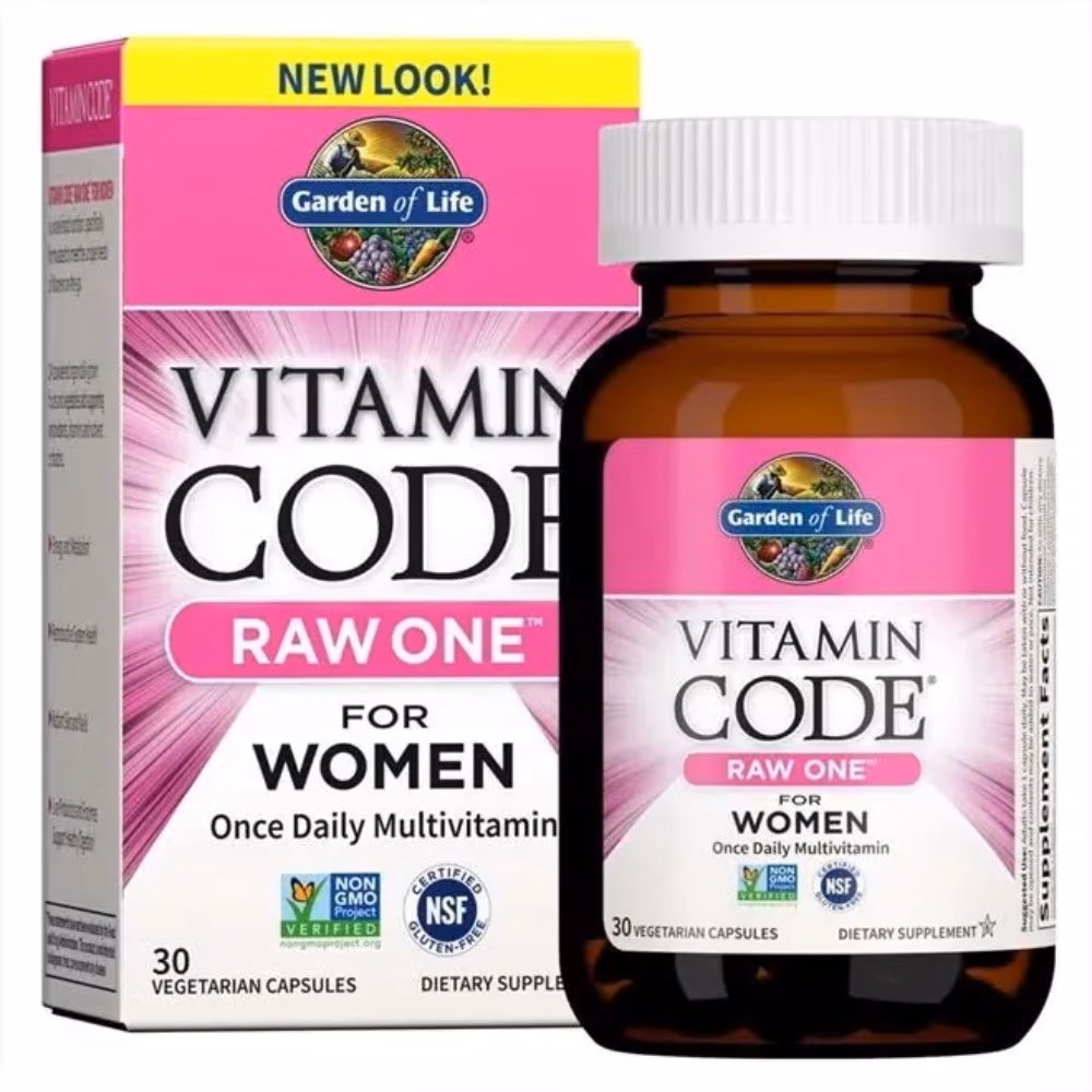 Garden of Life Vitamin Code Raw One for Women 30 Veg Caps 1