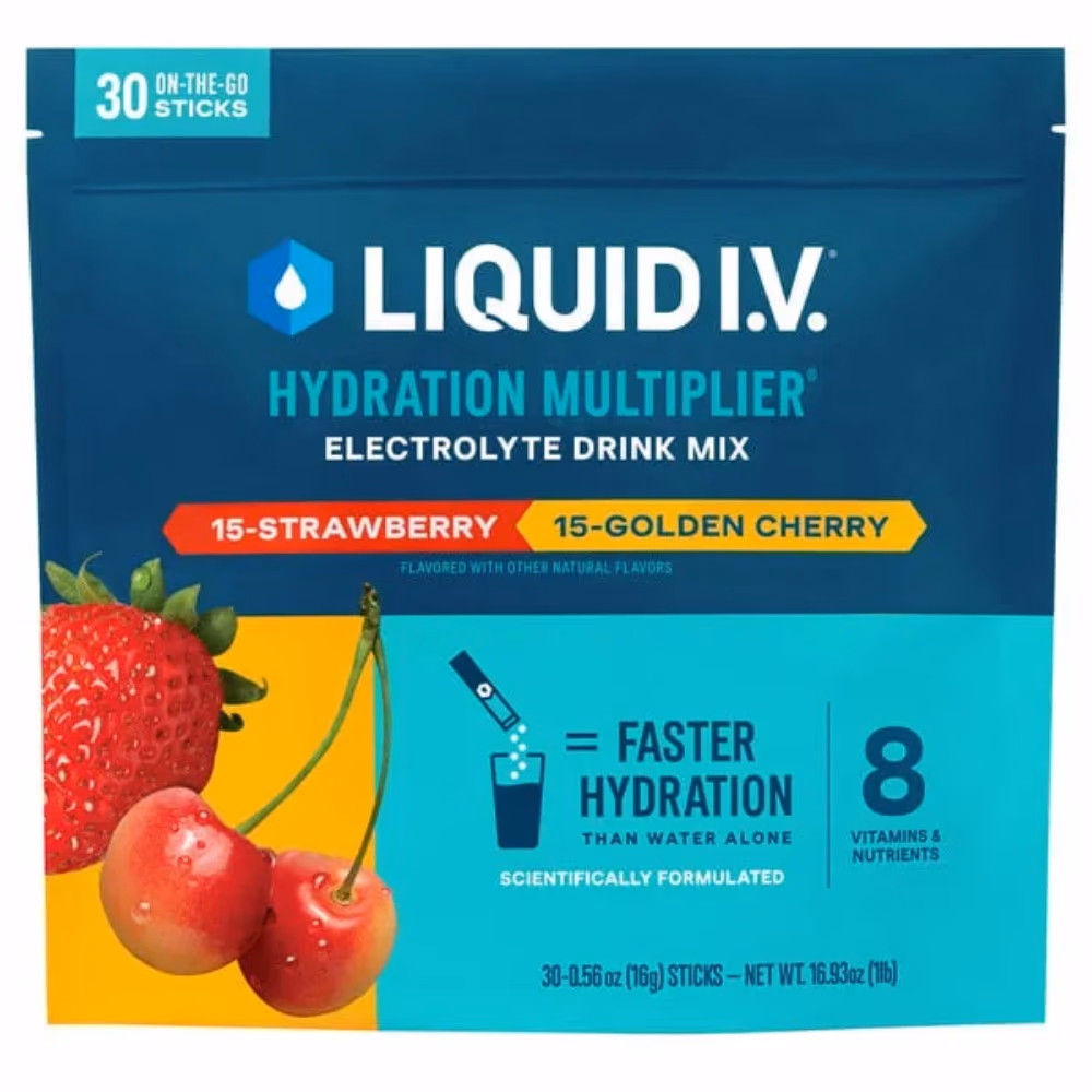 Liquid IV Hydration Multiplier Cherry Strawberry - 30 Sachets 1