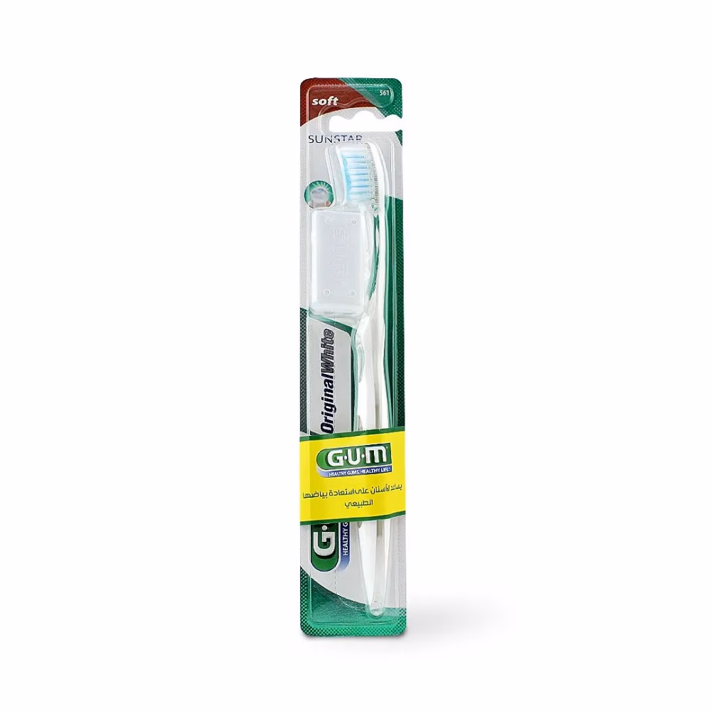 GUM Toothbrush 561 Original White Soft