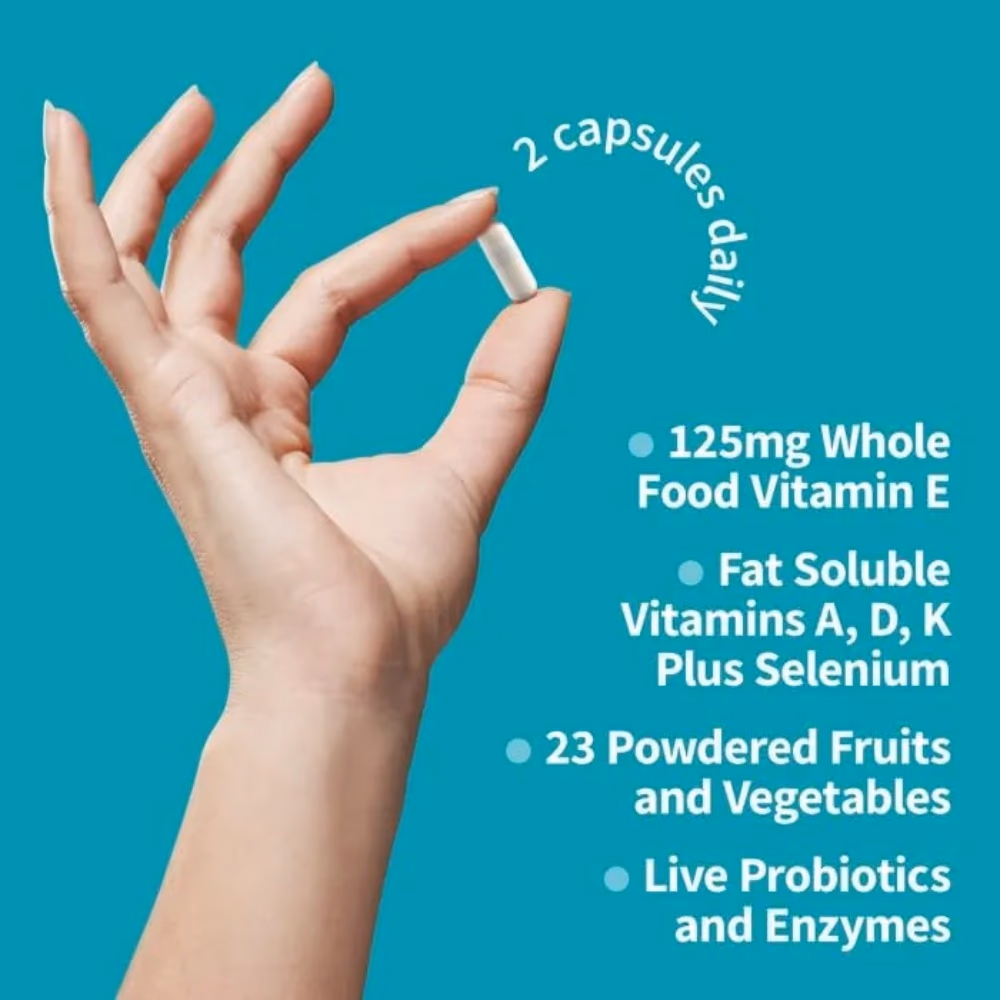 Garden of Life Vitamin Code Raw Vitamin E - 60 Veg Capsules 3