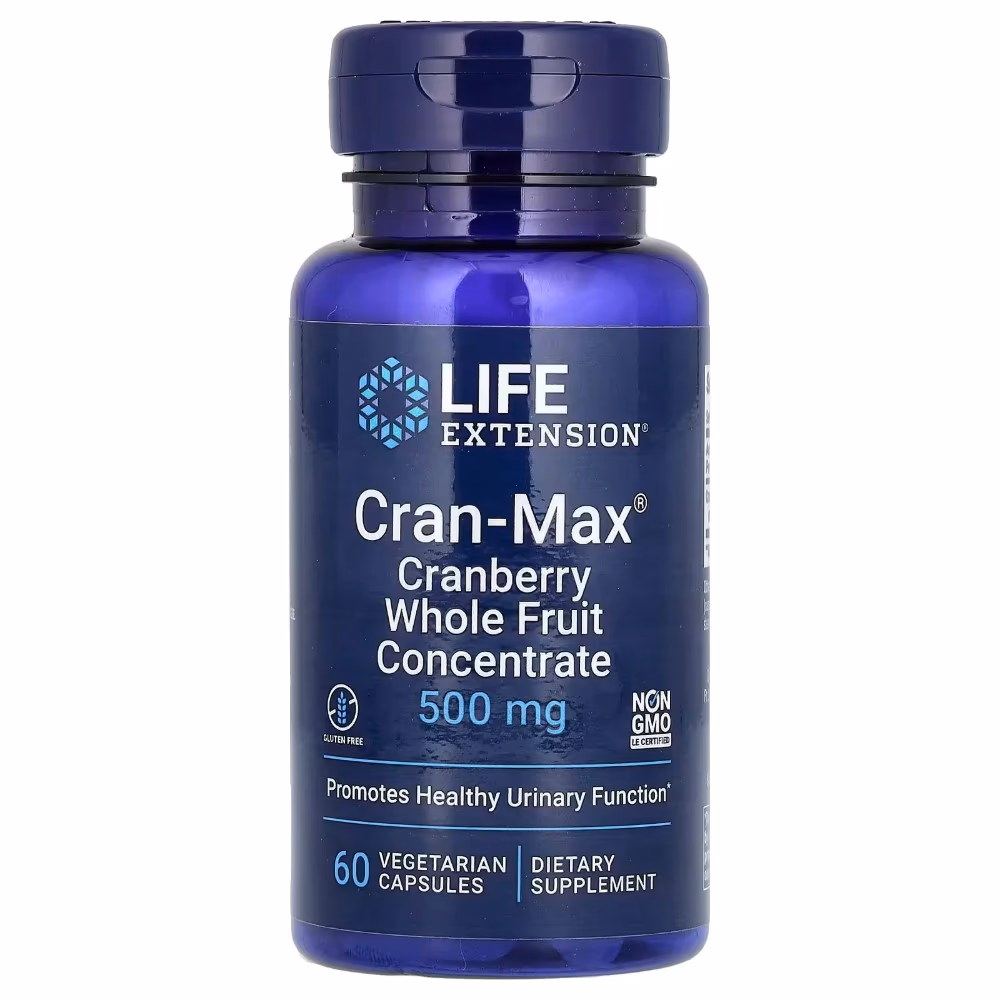 Life Extension Cran-Max 500mg 60 Veg Capsules