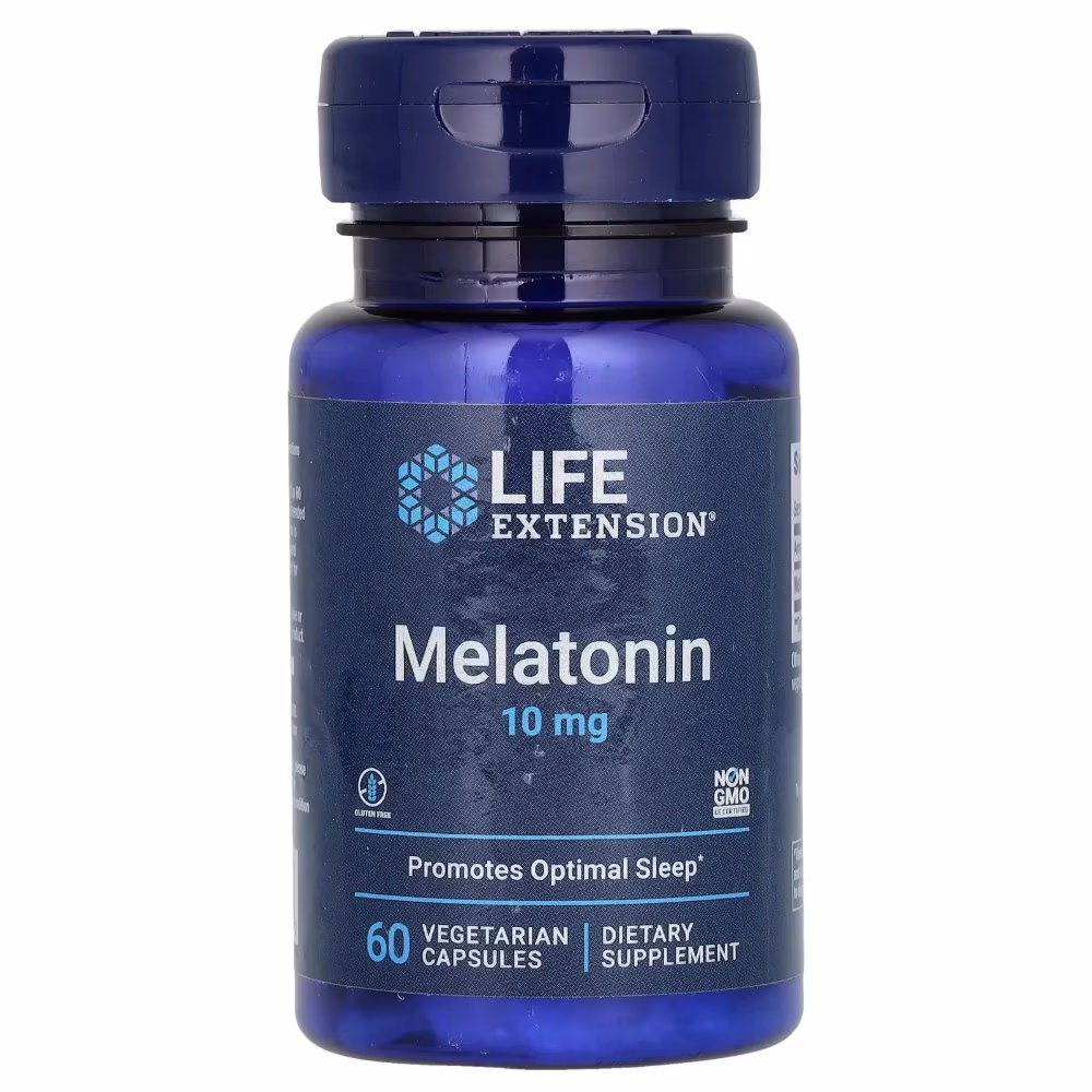 Life Extension Melatonin 10mg Capsules 60 Count 1