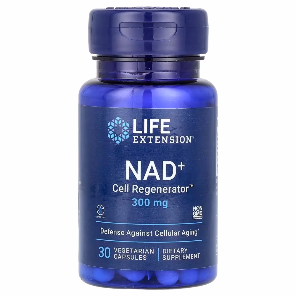 Life Extension NAD+ 300mg 30 Veg Capsules