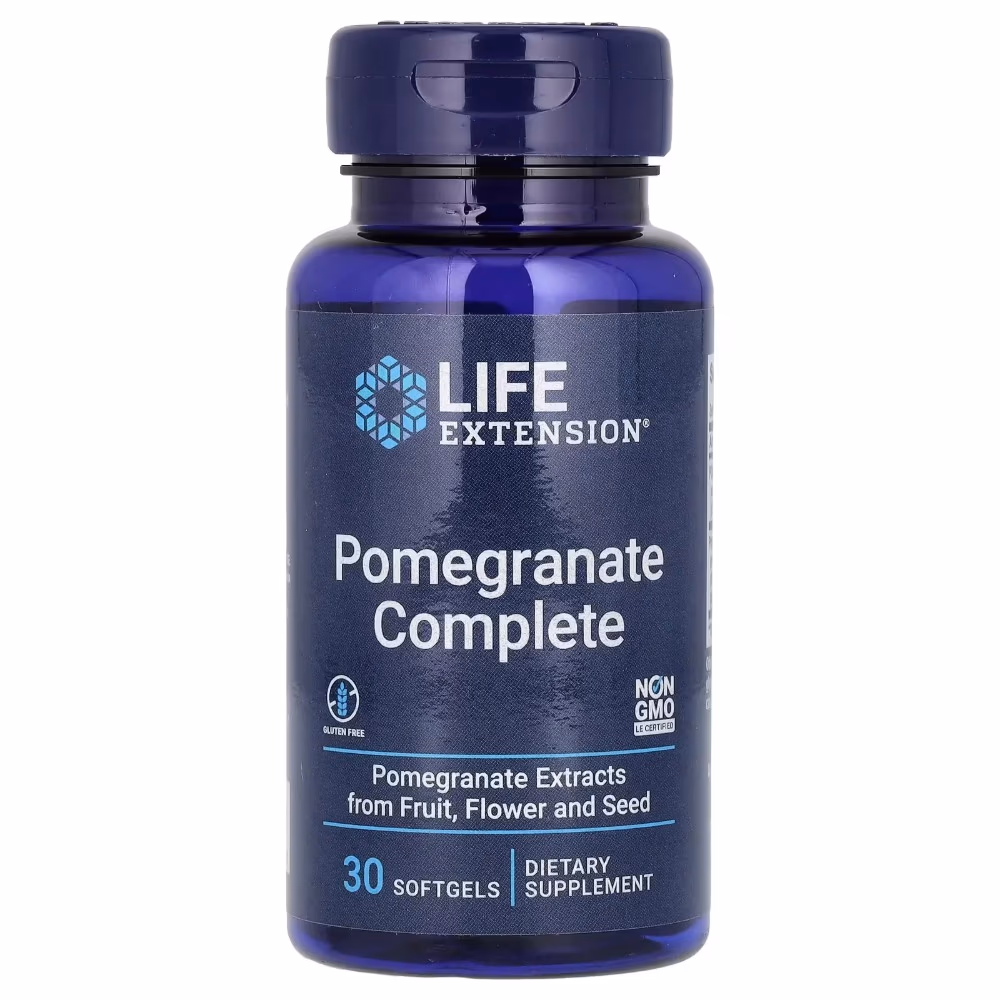  Life Extension Pomegranate Complete 30 Softgels 1