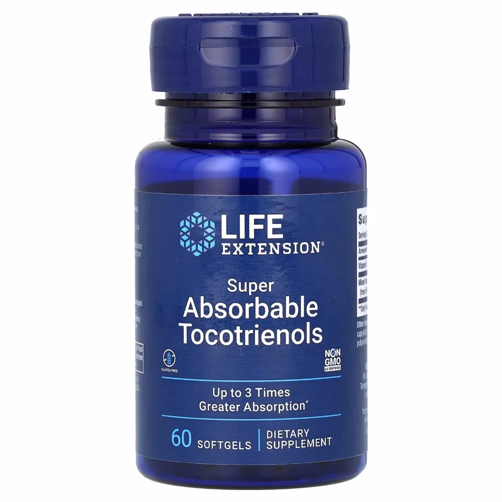 Life Extension Super Absorbable Tocotrienols Softgels 60s