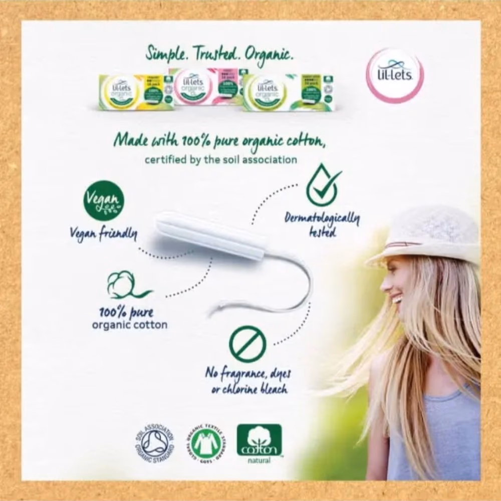 Lil Lets Organic Tampons Super 16 3