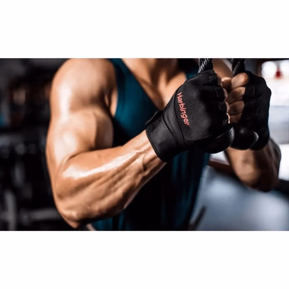 Harbinger Pro Wrist Wrap - Black - Small 4